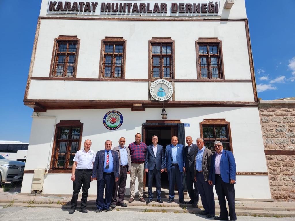 İLÇE KAYMAKAMIMIZDAN MUHTARLARIMIZA ZİYARET